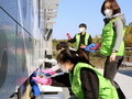 중원대 사회봉사단, 국립괴산호국원서 묘역 봉사활동 