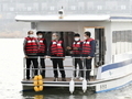 수원시, 광교호수공원 호수에 태양광 동력 관리선 운행