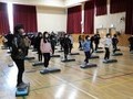 충남교육청, 겨울 '건강걷기365' 운영 학교 방문